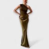 Maxi šaty s odhalenými rameny