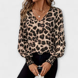 Jadranka - Stylizovaná leopardí blůza