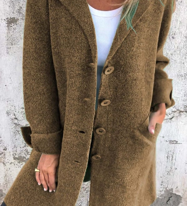 Nika - Chic Minimalistický Kabát