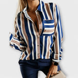 Clara - Casual blůza na pruhy