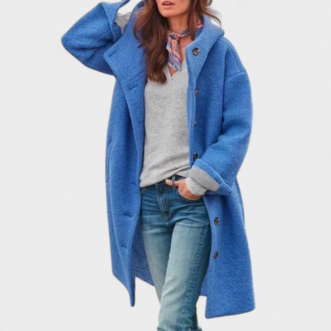 Kristina - Klasický Pohodlný Kabát