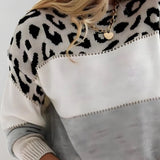 Romanka - Džemper Leopard Elegance