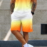 Radek – Pánský Letní Set s Ombre Potiskem