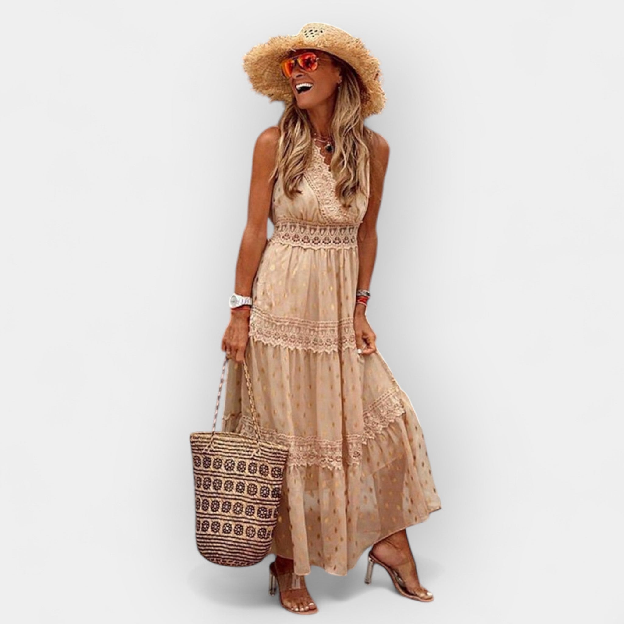 Letní šaty v boho stylu