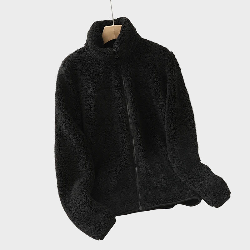 Danijela - Fleece bunda v oblacích