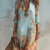 Serena | Abito Chemisier Mediterraneo