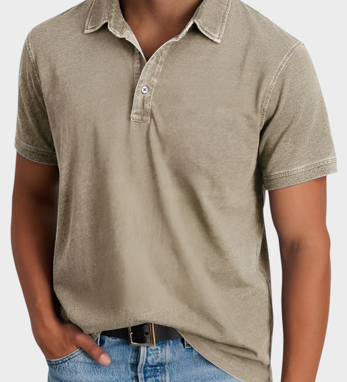 Karlo - Klasické Vintage Polo Tričko