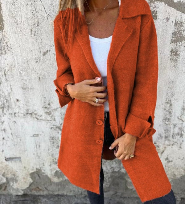 Nika - Chic Minimalistický Kabát