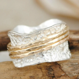 Draai Ring Duo™ – Zlato & Stříbro