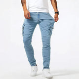Lukáš – Moderní slim-fit cargo džíny pro každodenní styl