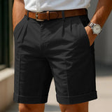 Oldřich – Pánské Elegantní Chino Šortky s Páskem