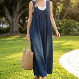 Karen™ | Maxi šaty z vintage denim