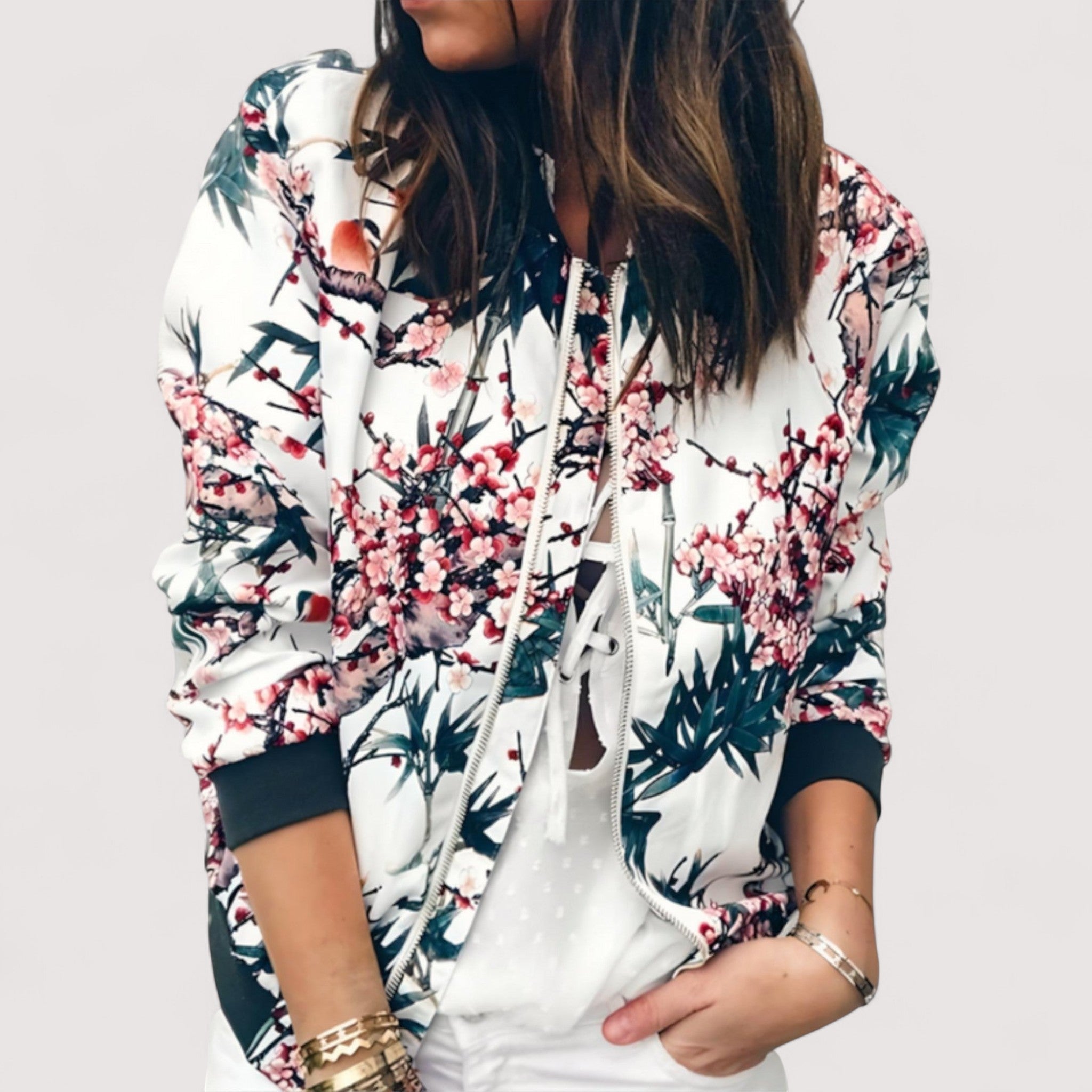 Lidia - Stylizovaná bomber bunda